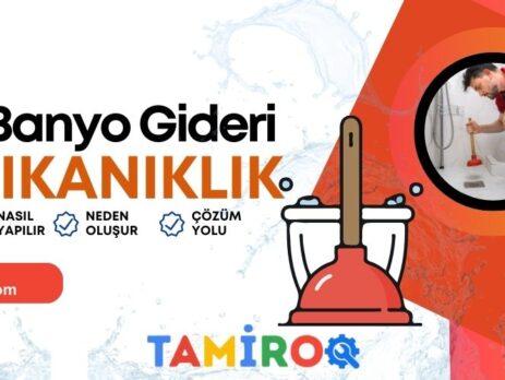 Banyo Gideri Açma Yöntemleri Nelerdir Kötü Koku ve Tıkanıklık