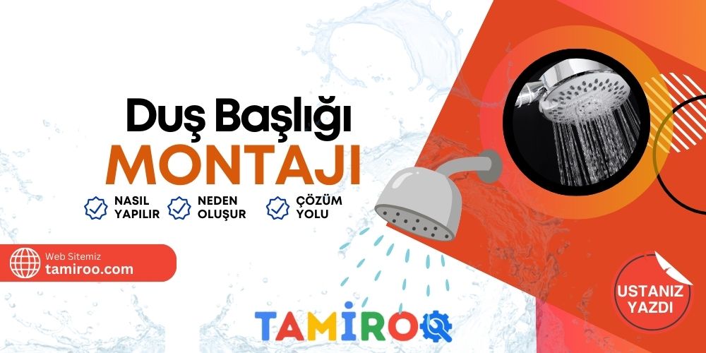 Duş Başlığı Montajı Nasıl Yapılır Su Tasarrufu Sağlayan Çözümler