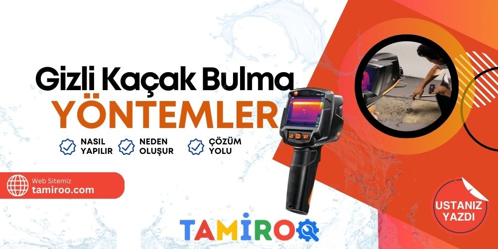 Gizli Kaçak Bulma Yöntemleri Duvar ve Zemindeki Su Kaçakları