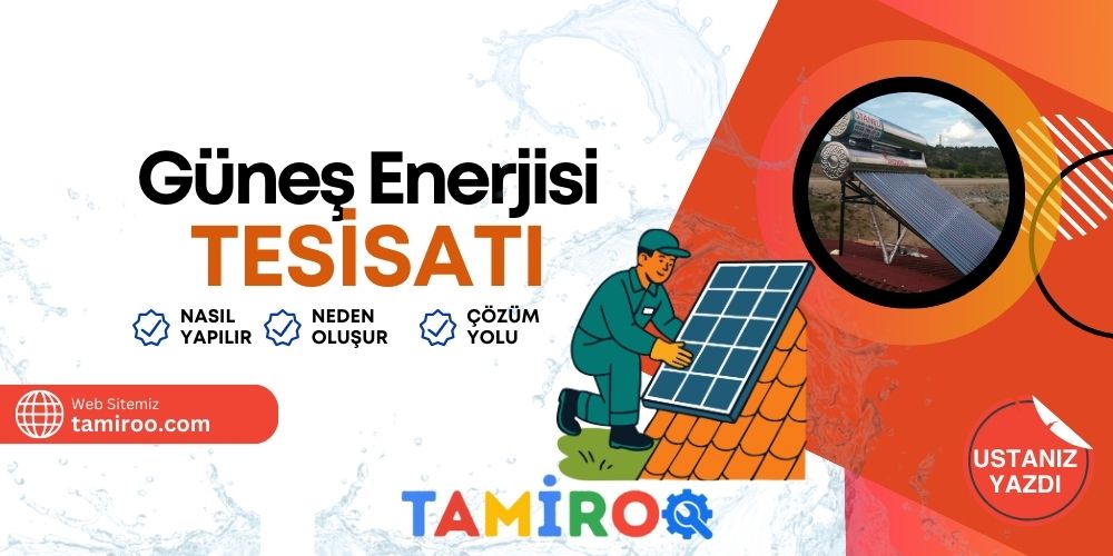 Güneş Enerjisi Tesisatı Nedir Güneş Enerjili Su Isıtma Sistemleri
