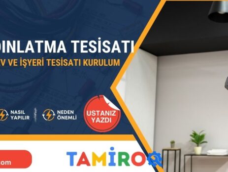Aydınlatma Tesisatı Kurulumu Ev ve İş Yerleri