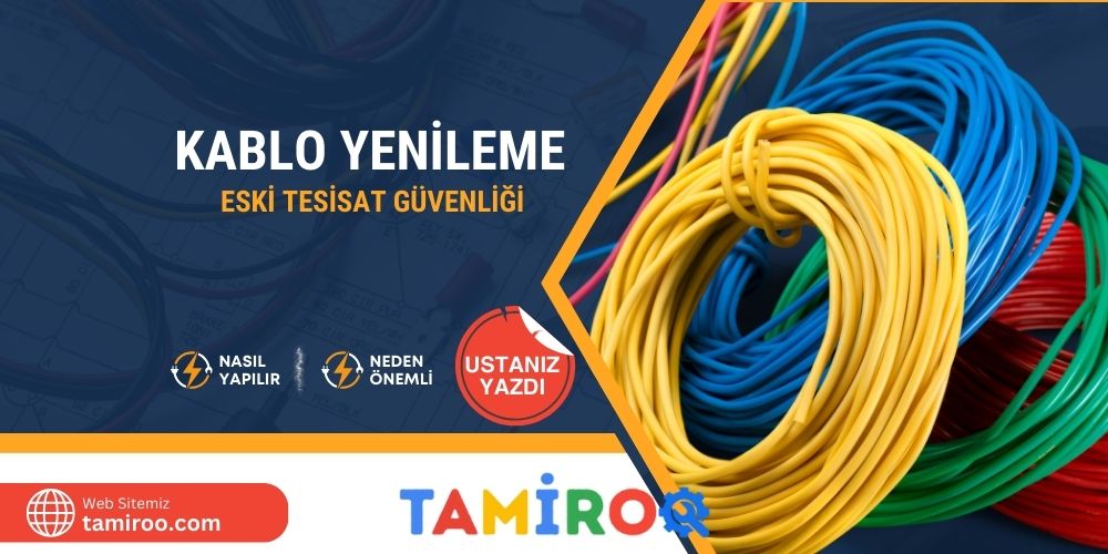 Kablo Yenileme Eski Elektrik Tesisatları İçin Gerekli