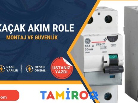 Kaçak Akım Rölesi Montajı Can Güvenliği İçin Şarttır