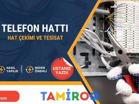 Telefon Hattı Çekimi ve İç Tesisat Düzenlemeleri