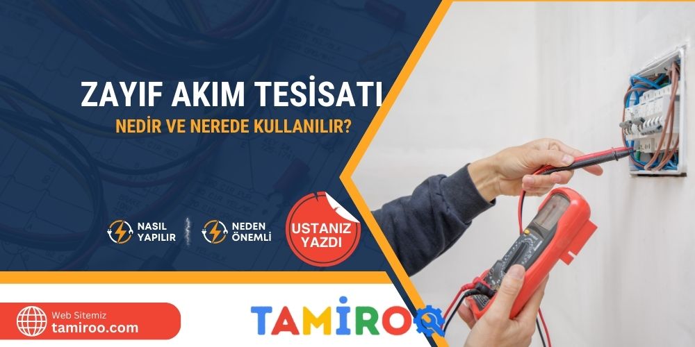Zayıf Akım Tesisatı Nedir ve Nerelerde Kullanılır